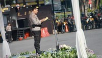 Apel dipimpin oleh Kepala Korps Sabhara (Kakorsabhara) Baharkam Polri, Irjen Hary Sudwijanto.