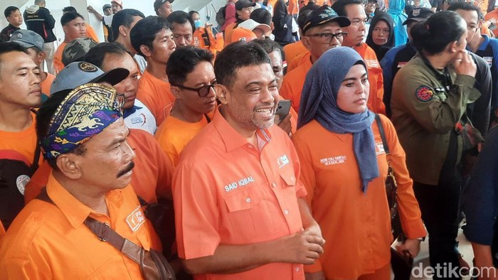 Presiden Partai Buruh menegaskan Partai Buruh masih belum memutuskan dukungan terhadap salah satu pasangan capres-cawapres. Apa alasannya? (Kurniawan F/detikcom)