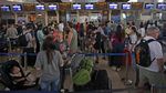 Ramainya Bandara Soetta Saat Libur Panjang