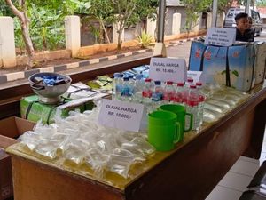 Polisi Bongkar Penjualan Miras Berkedok Warung Jamu di Banjar