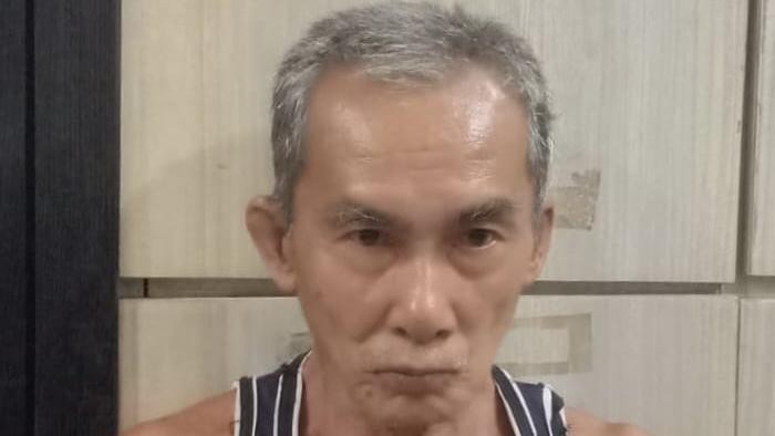 Sakti alias Nungkut, pria di OKU Timur jadi tersangka usai perkosa balita cucu kakak kandungnya.