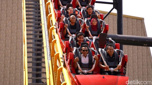 Salah satu wahana di Trans Studio Bali.