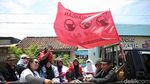 Simpatisan Ganjar Mahfud Konvoi Menuju Lokasi Kampanye di Banyuwangi