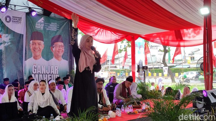 Siti Atikoh (Bahtiar Rifai/detikcom)