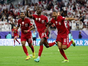 Yordania Vs Qatar di Final Piala Asia 2023