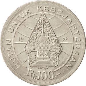 Uang Koin Rp 100 Tahun 1996.