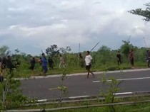 Warga Ketara dan Segala Anyar Lombok Kembali Bentrok, 1 Orang Tewas