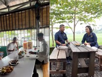 5 Momen Kuliner Terbaru Politisi, AHY hingga Sri Mulyani