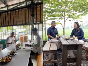 5 Momen Kuliner Terbaru Politisi, AHY hingga Sri Mulyani