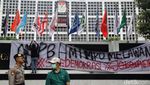 Aksi HMI MPO Minta KPU Netral