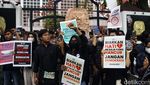 Aksi HMI MPO Minta KPU Netral