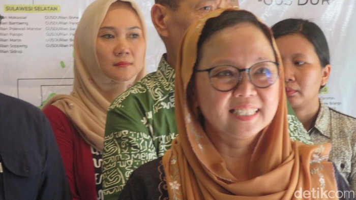 Koordinator Nasional Jaringan Gusdurian Alissa Wahid minta hentikan polemik Pemilu satu putaran hemat anggaran saat ditemui di Griya Gusdurian Bantul, Jumat (9/2/2024).