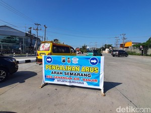 Pantura Demak Masih Tergenang Banjir, Ini Jalur Alternatifnya