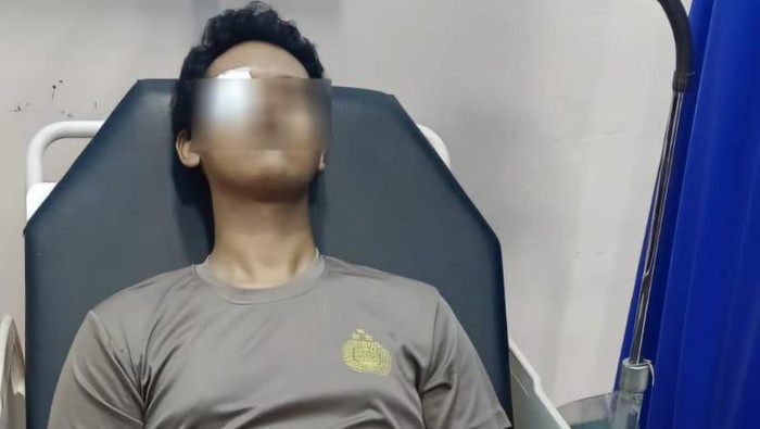 Bripda RD, tertembak saat mengamankan pelaku pencurian buah kelapa sawit di Ketapang, Kalbar.