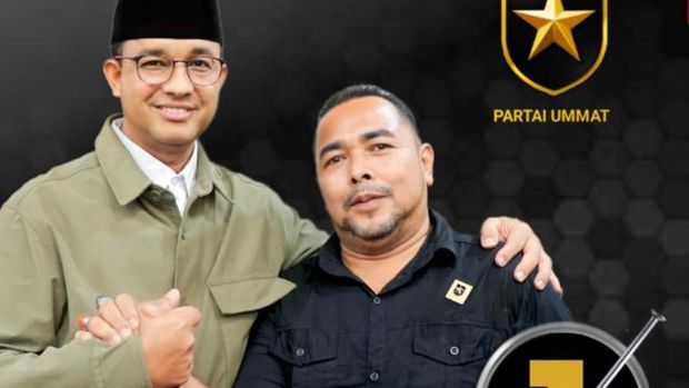 Calon Anggota DPRD Sumatera Barat (Sumbar) dari daerah pemilihan (Dapil) Sumbar II, Adrian Tuswandi 'hijrah' dari mendukung Anies Baswedan ke Prabowo Subianto.