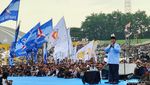 Relawan Prabowo-Gibran Penuhi Stadion Gelora Delta Sidoarjo