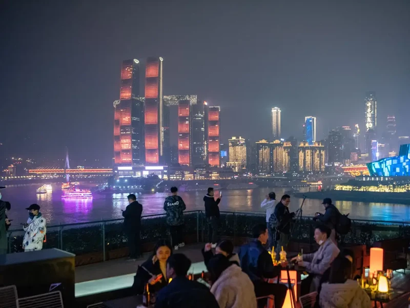 Chongqing kota futuristik