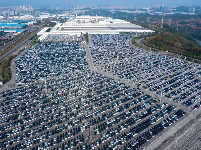 Chongqing kota futuristik