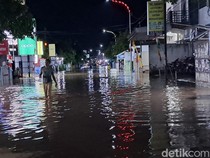 DAS Padolo Meluap, Jalan-Permukiman Warga Kota Bima Terendam Banjir Kiriman