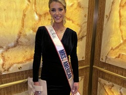 Foto Wanita Baru Melahirkan Jadi Finalis Mrs World, Kontes Sambil Bawa Bayi