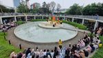 Foto: Pertunjukkan Barongsai dan Liong di Taman Literasi