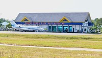 Bandara Raja Haji Abdullah terletak di Tanjung Balai Karimun, Kepulauan Riau (Kepri).