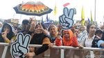 Relawan Prabowo-Gibran Penuhi Stadion Gelora Delta Sidoarjo