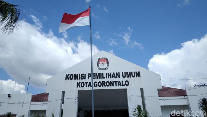 Kantor KPU Kota Gorontalo.