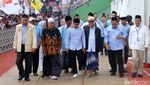 Relawan Prabowo-Gibran Penuhi Stadion Gelora Delta Sidoarjo