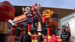 Lego Barongsai Semarakkan Imlek di Beijing
