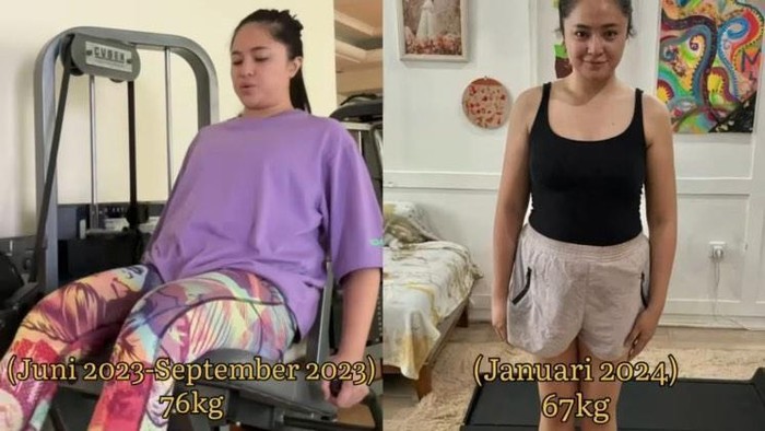 Marshanda Sukses Pangkas BB 9 Kg, Before Vs Afternya Bikin Pangling