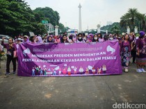 Massa Demokrasi Perempuan Minta Jokowi Netral di Pilpres 2024