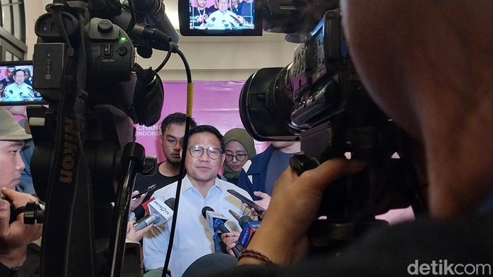 Muhaimin Iskandar di acara Slepet Cak Imin di Malang.
