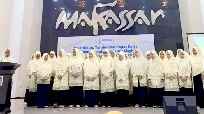 Pelantikan PD Nasyiatul ‘Aisyiyah Kota Makassar periode 2022/2026.