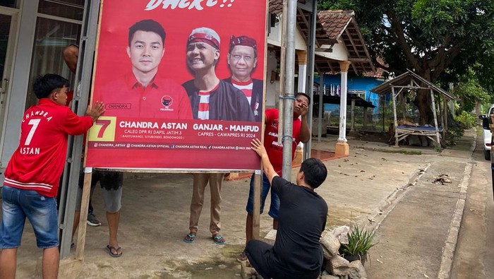 Pencopotan APK caleg jelang masa tenang Pemilu 2024