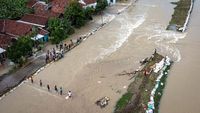 Kondisi Pengungsi Banjir Di Demak