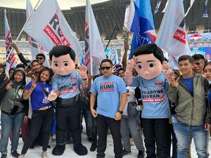 Relawan RUMI Ramaikan Kampanye di Bandung, Siap Kawal Suara Prabowo-Gibran