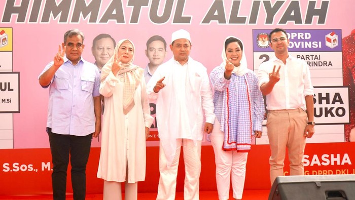 Sekjen Partai Gerindra Ahmad Muzani  menghadiri pelatihan saksi Partai Gerindra