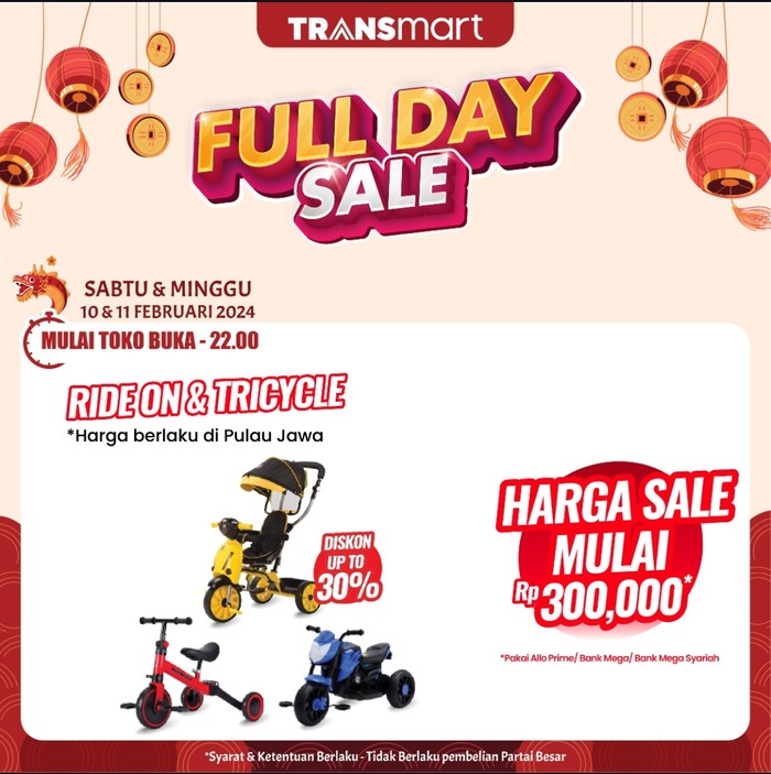 Transmart full day sale