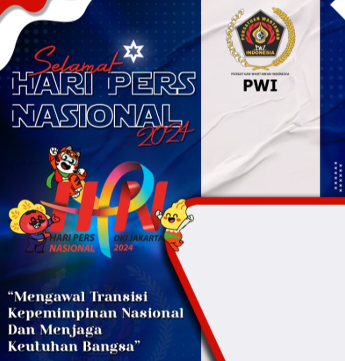 Twibbon Hari Pers Nasional 2024 Twibbon Hari Pers Nasional 2024
