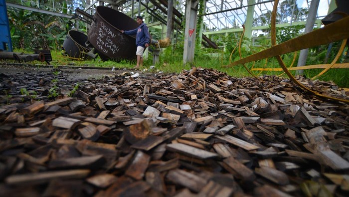 Aduh Sayang Banget! Pembangkit Listrik Biomassa di Sumbar Mangkrak Warga melihat kondisi Pembangkit Listrik Tenaga Biomassa (PLTBm) berbahan bakar bambu yang terbengkalai di Desa Madobag, Siberut Selatan, Kabupaten Kepulauan Mentawai, Sumatera Barat, Jumat (9/2/2024). PLTBM pertama di Indonesia yang diresmikan tahun 2019 tersebut, bersama dua unit lagi hanya beroperasi selama enam bulan dengan total kapasitas 700 kW untuk menerangi 1.233 Kepala Keluarga (KK), namun kini terbengkalai dan mangkrak, sebelumnya mengalami kendala kekurangan pasokan dan rusaknya mesin. ANTARA FOTO/Iggoy el Fitra/rwa.