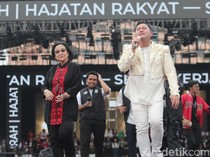 Aksi Megawati Nyanyi dan Joget Bareng Nassar di Kampanye Akbar Semarang