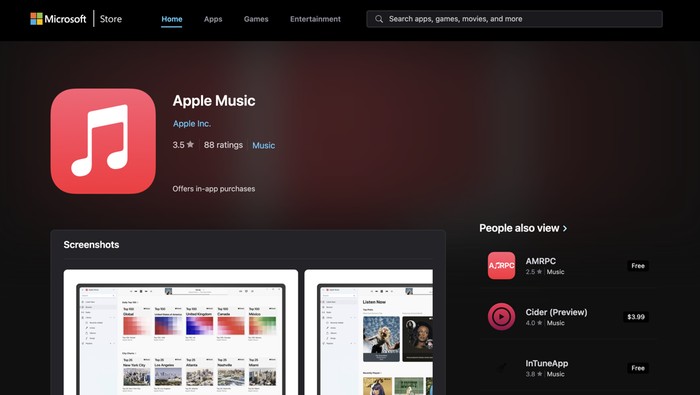 Apple Music Windows