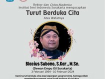 Dewan Empu ISI Meninggal Usai Tampil Kampanye Ganjar-Mahfud di Solo