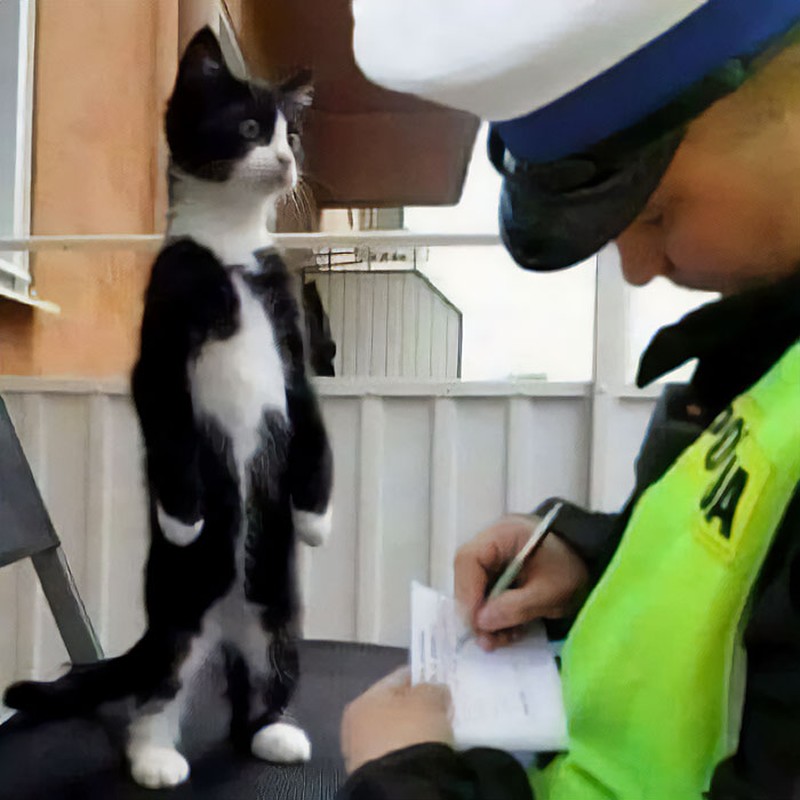 Foto kocak diambil momen yang pas