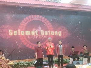Hadiri Perayaan Imlek di Jakbar, Ganjar Bicara Peran Gus Dur untuk Minoritas