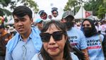 Penampakan GBK Membiru Saat Kampanye Akbar Prabowo-Gibran