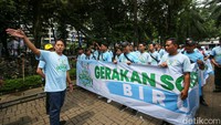 Addin yang membawa sekitar 3.000 kader ke GBK ini mengatakan, Gerakan Sorban Biru tak bersifat elitis. Sebaliknya, gerakan ini  sangat dinamis karena memiliki anggota yang organik hingga desa-desa. Hingga ini,  anggota Gerakan Sorban Biru pun aktif melakukan pendekatan (canvassing) ke rumah-rumah calon pemilih langsung untuk mengampanyekan pasangan Prabowo-Gibran berikut program-program yang ditawarkan. 