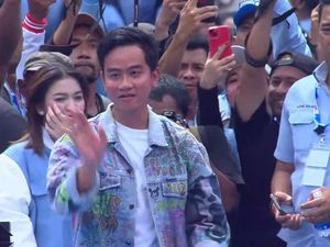 Ditanya soal Menang 1 Putaran, Gibran: Semoga yang ke GBK Hari Ini ke TPS