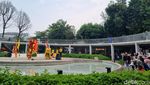 Foto: Pertunjukkan Barongsai dan Liong di Taman Literasi